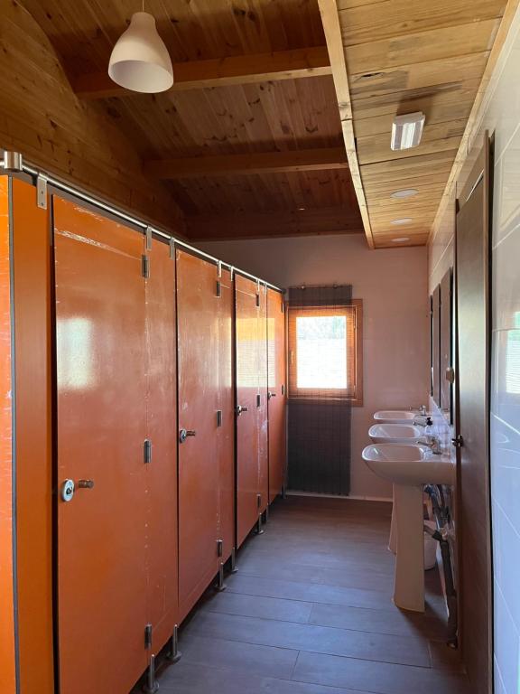 Aseos y duchas adaptadas impecables